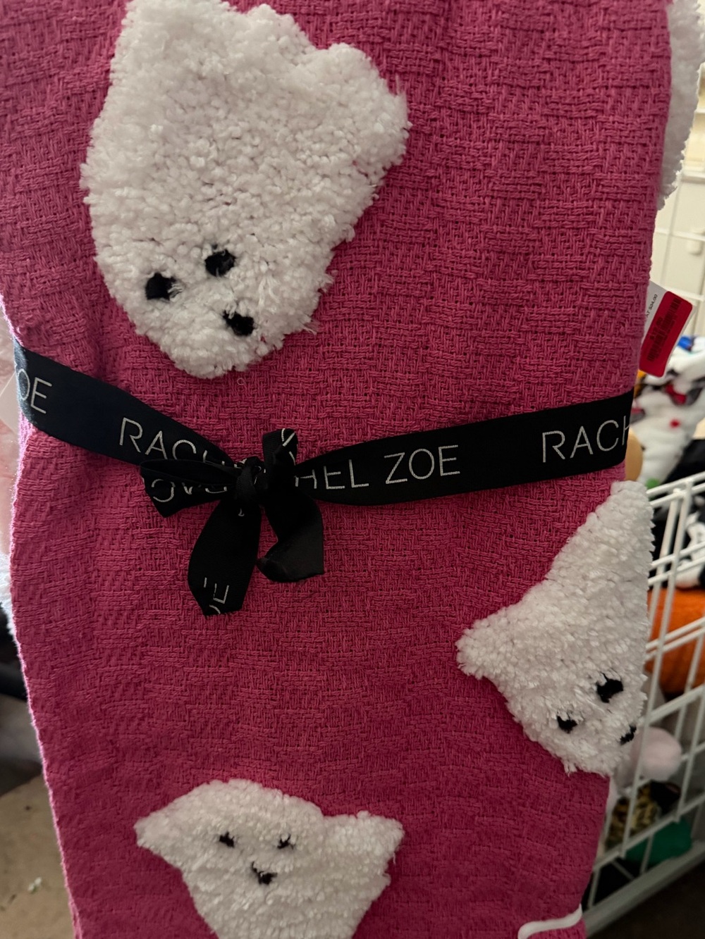 RACHEL ZOE GHOST BLANKET